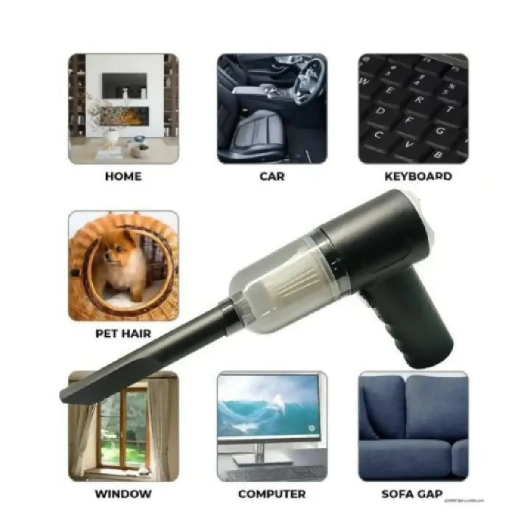 2 in1 Portable Car Vacuum Cleaner