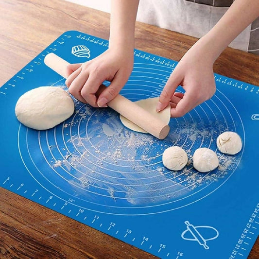 Silicone Roti Mat - Large Size 50x40cm Silicon Roti Mat for Kitchen