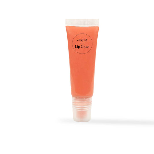 Shop Coral Peach Glaze - Hydrating Lip Gloss at Mana Beauty Spirit