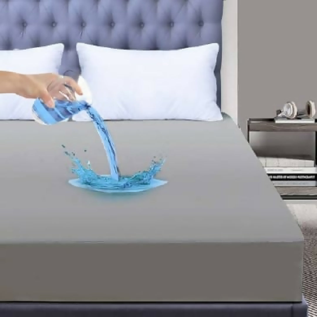 IMPORTED QULTIY Waterproof Mattress Cover In Fitted Sheet Style For King or Double Size 72 BY 78 Premium Quality Mattress Protector with Strong Elastic Grip All Sizes Available