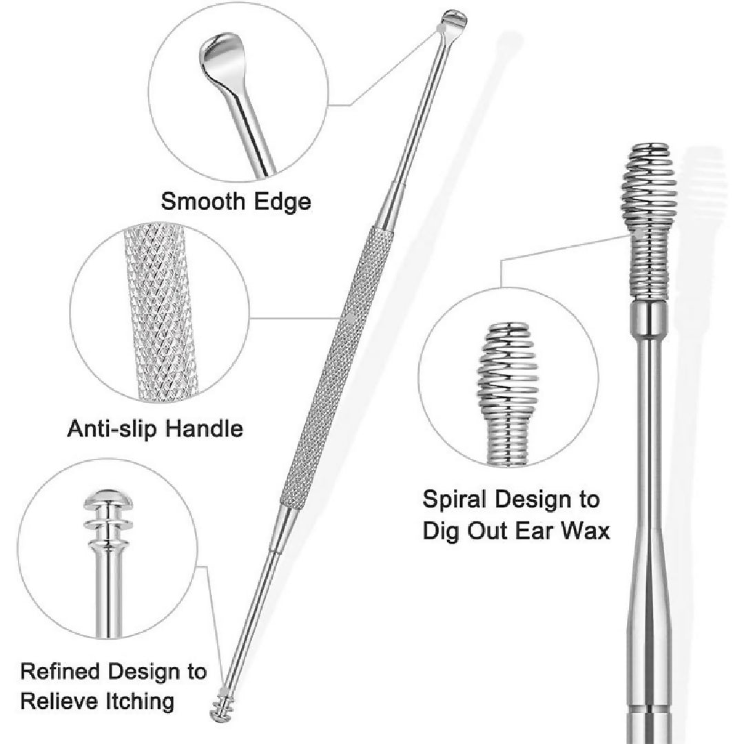 Earwax Removal Kit Set Of 6 - Buy 01 and Get 01 Free