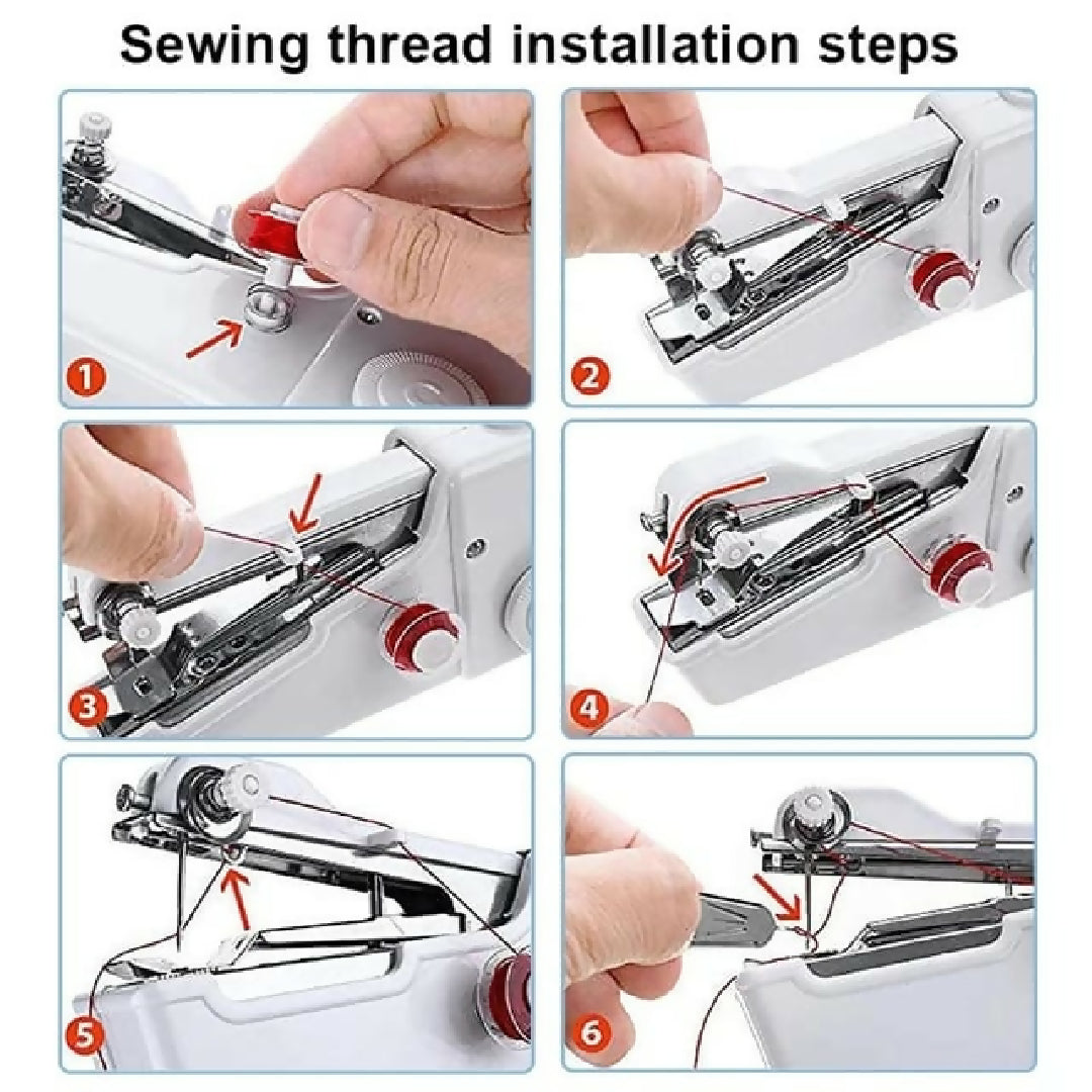 Handy Stitch Portable Mini Sewing Machine - Handheld Sewing Machine