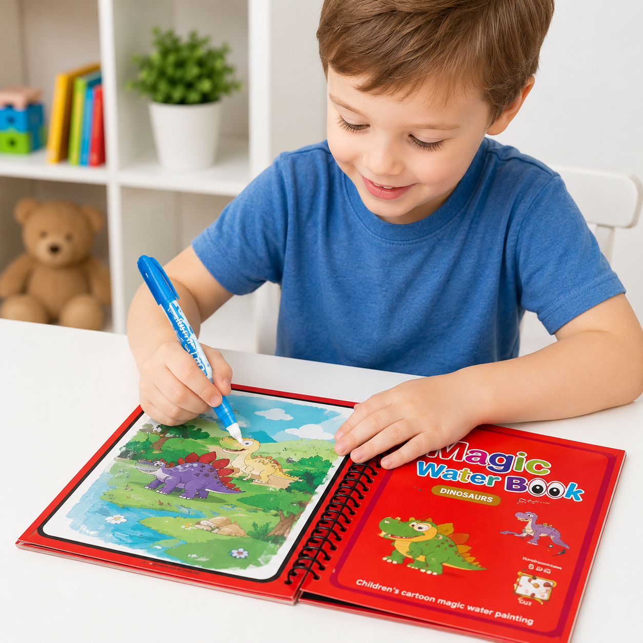 Magic Water Book Painting Drawing Coloring Board Book Doodle Magic Water Pen random book