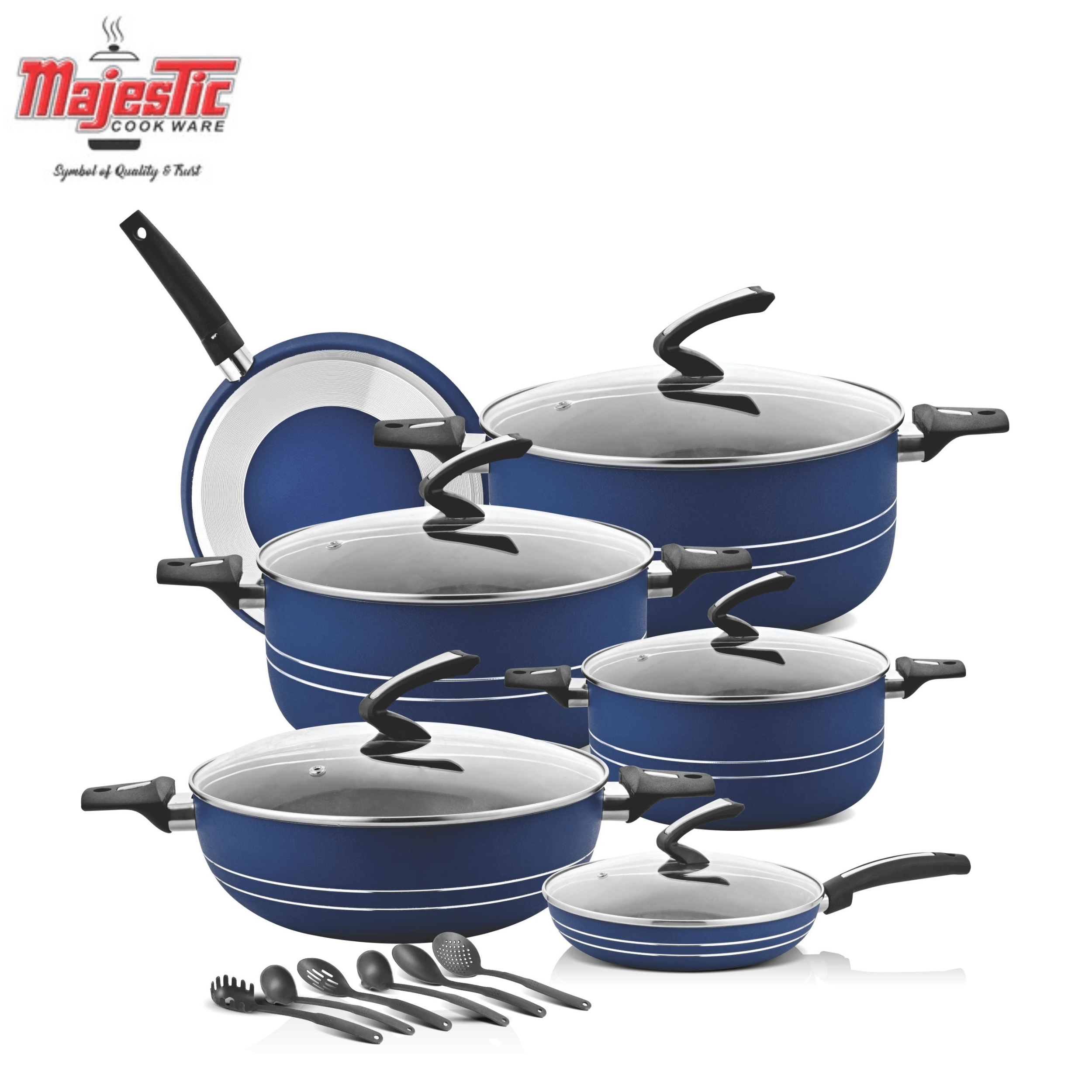 Elegant Nonstick Gift Set 17 Pcs