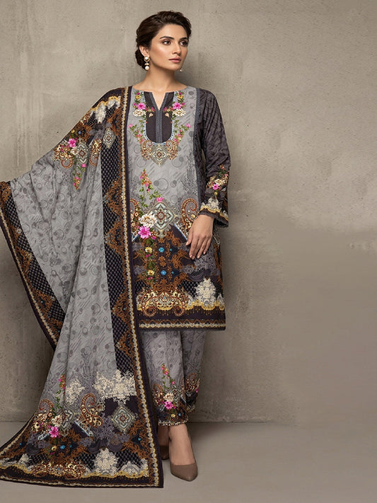 3Pcs Unstitched Marhaba Vol 01 Design 05