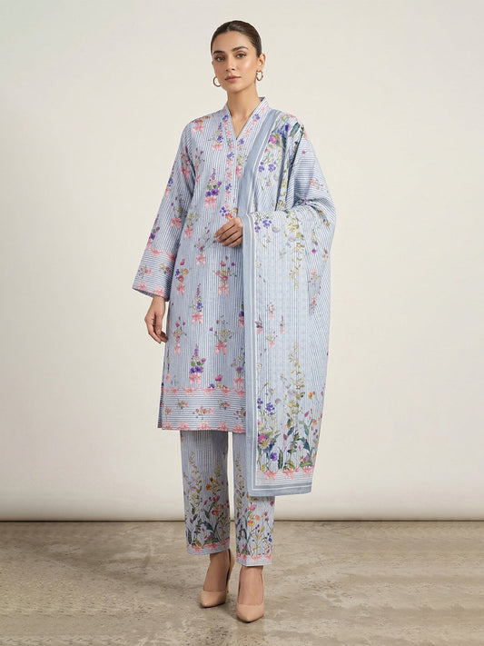 3Pcs Unstitched Marhaba Vol 02 Design 10