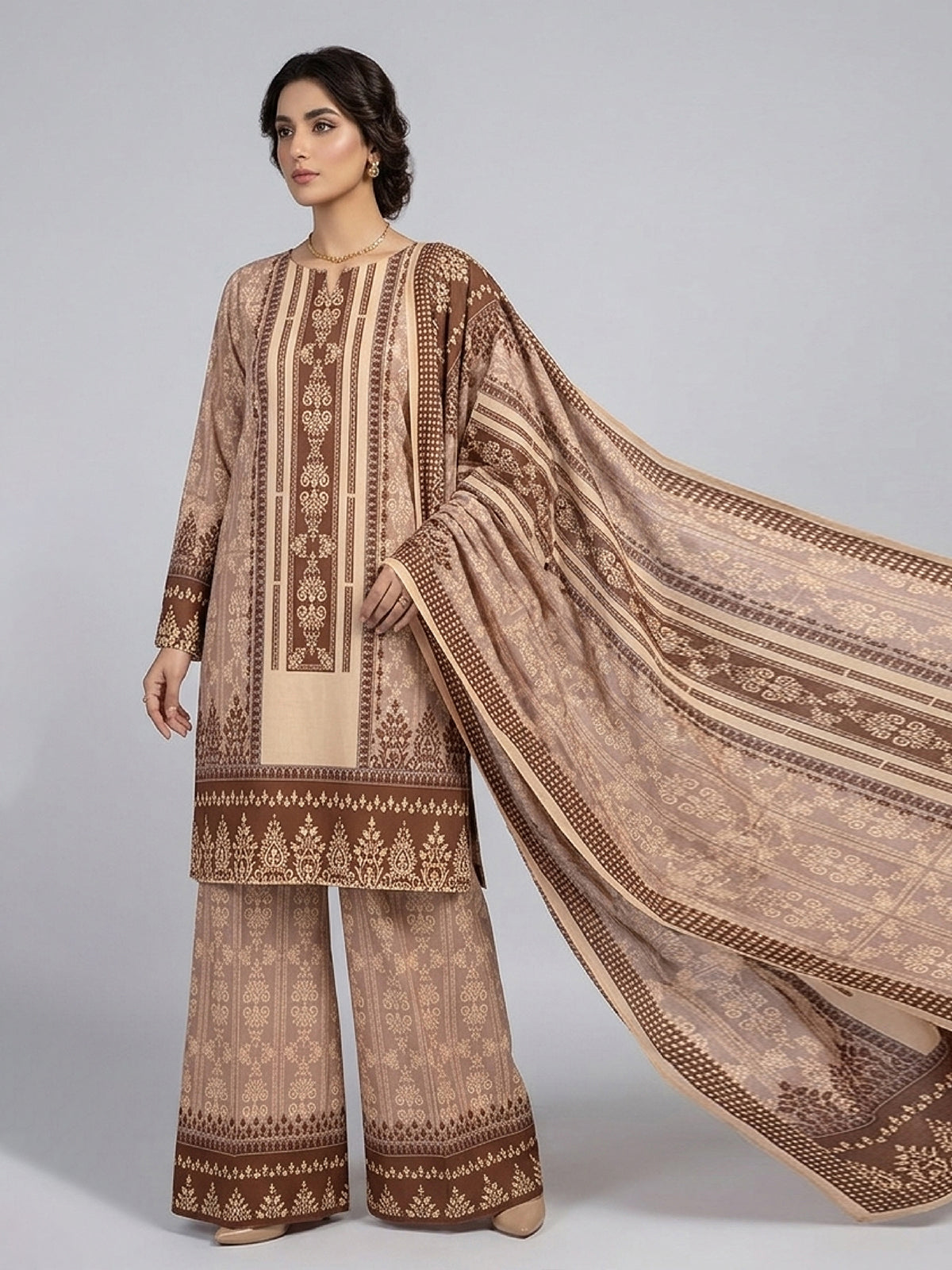 3Pcs Unstitched Marhaba Vol 03 Design 05