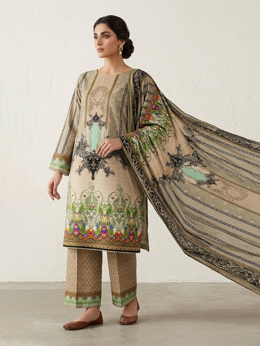 3Pcs Unstitched Marhaba Vol 03 Design 06