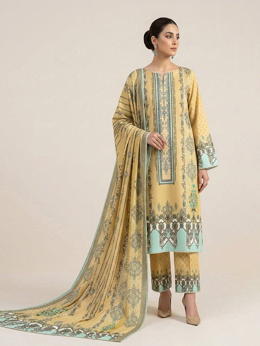3Pcs Unstitched Marhaba Vol 04 Design 06
