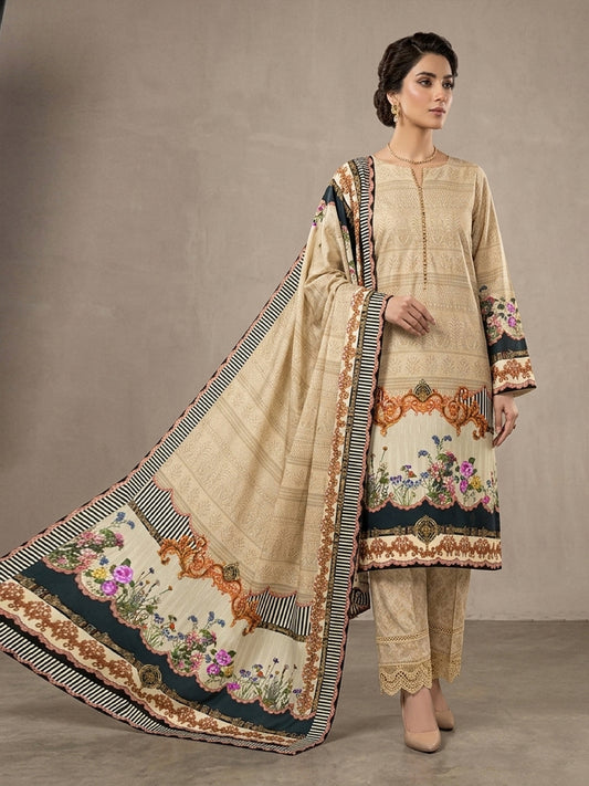 3Pcs Unstitched Marhaba Vol 04 Design 09