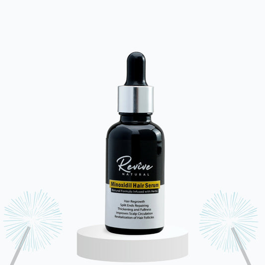 Minoxidil Hair Serum - For Hair Regrowth | Repairs Split Ends | Prevent Hair Loss - For Both Men & Women - 30 ml