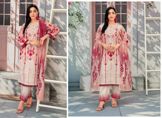 GULL - E – RUKH LAWN SUIT UNSTICHED