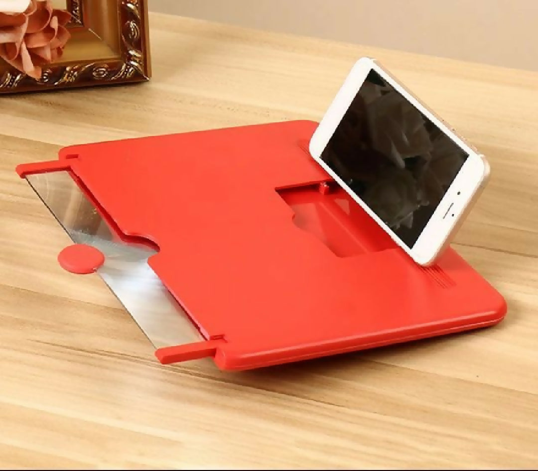F3 Mobile Screen Magnifier - Enlarged Mobile Screen Amplifier Large Screen Eyes Protection - Size 8 Inch - Random Color