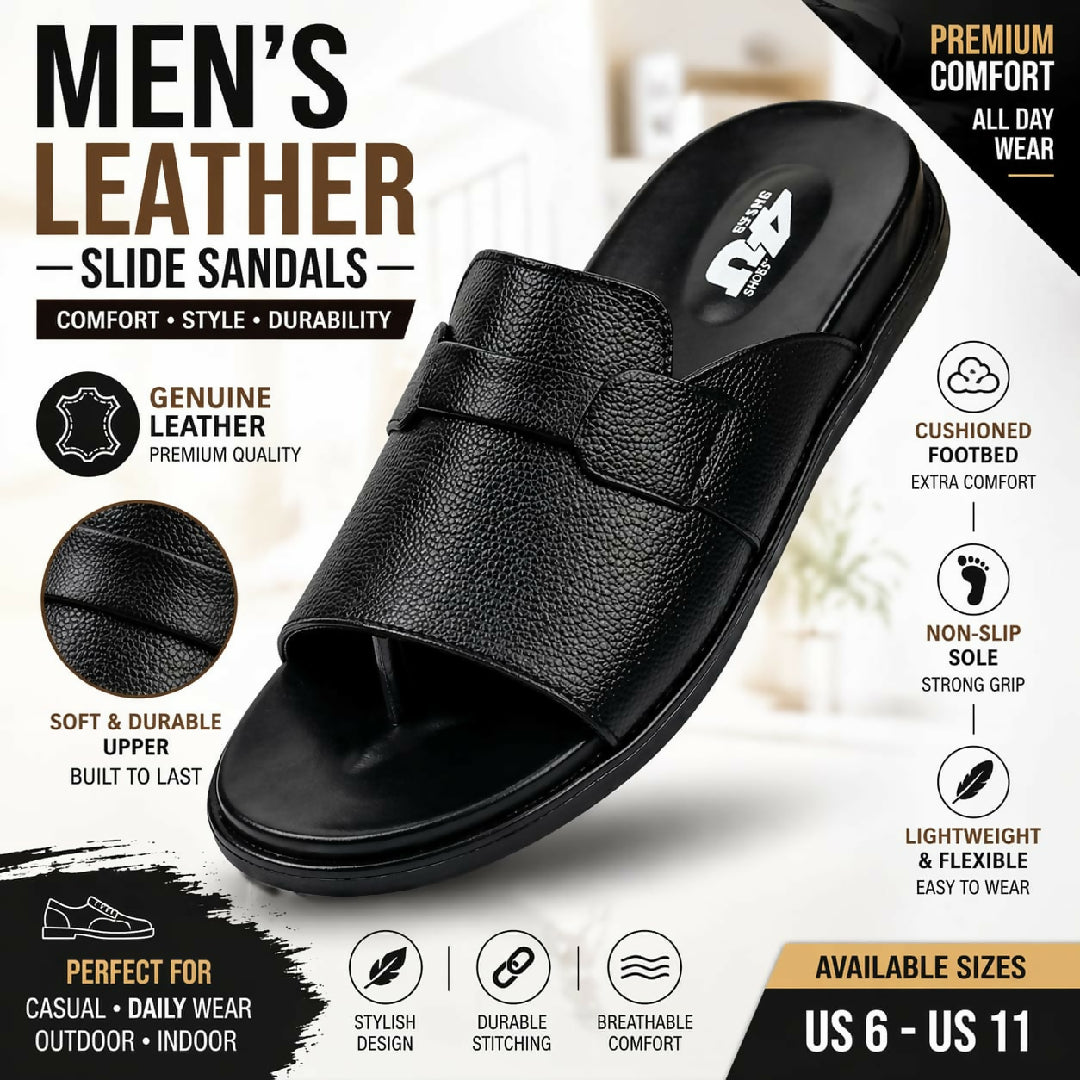 Slippers for men - Leather slippers for men