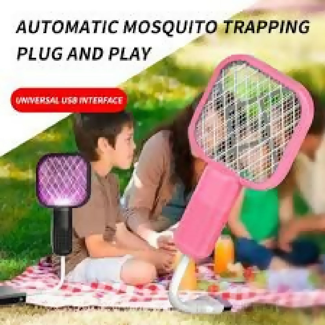 Mosquito Gadget Swatter UV Light with sharp sparking Fly Bug Zapper Insect Racket easy to used winter Fly Swatters Trap For Home Office Outdoor