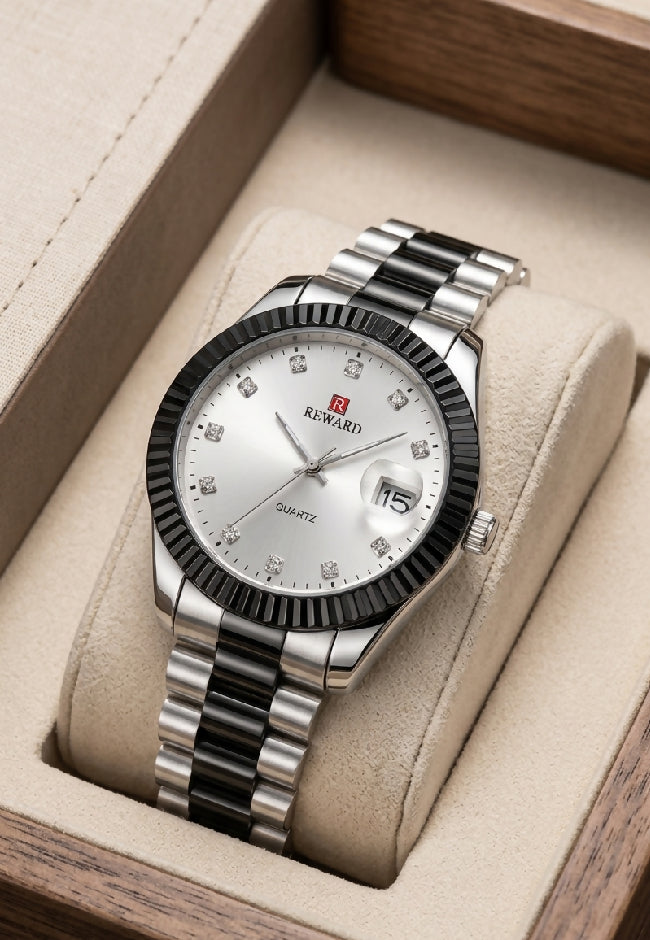 Reward Premium Black Bezel Watch