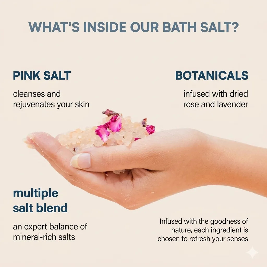 Bath salt ingredients 