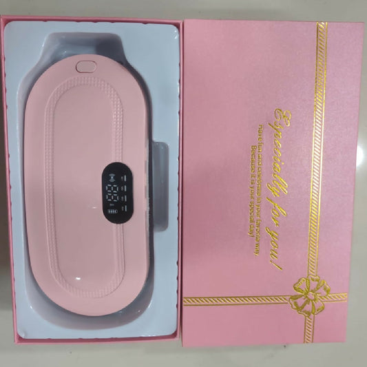 Period Cramp Relief Belt Portable Menstrual Heating Pad Heated Belly Belt For Menstrual Cramp Relief With 3 Heat Levels And 4 Modes Electric Belt Massage For Women And Girls
