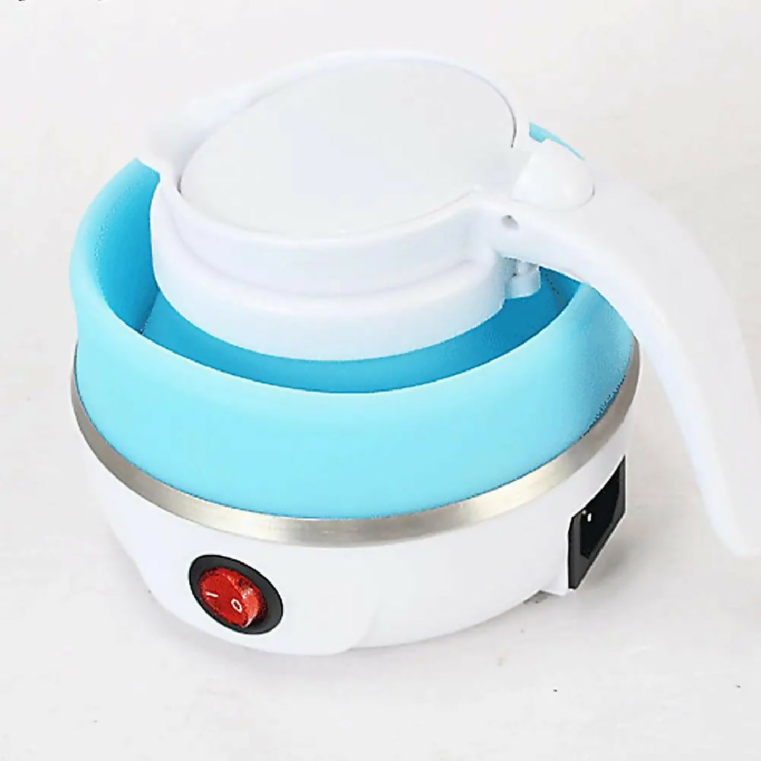 Foldable Kettle Coffee Pot Tea Kettle 1L Electric Space Saving ABS Camping Home Travel Outdoor Heating Hot Water Cup