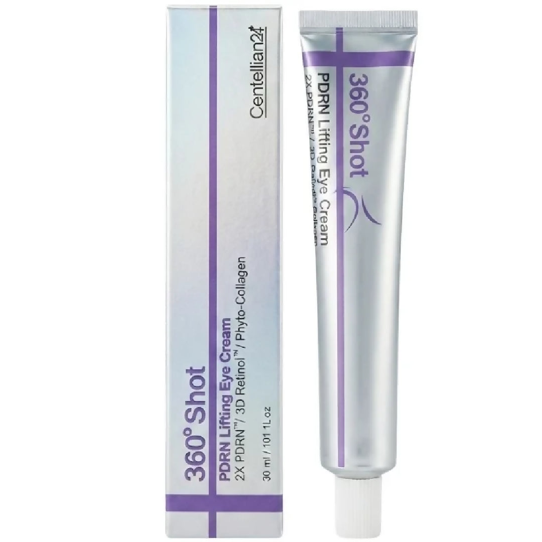 Centellian24 360 Shot PDRN Lifting Eye Cream Anti-Aging Eye Cream for Wrinkles Puffiness Dark Circles Firming Hydrating Formula 30ml
