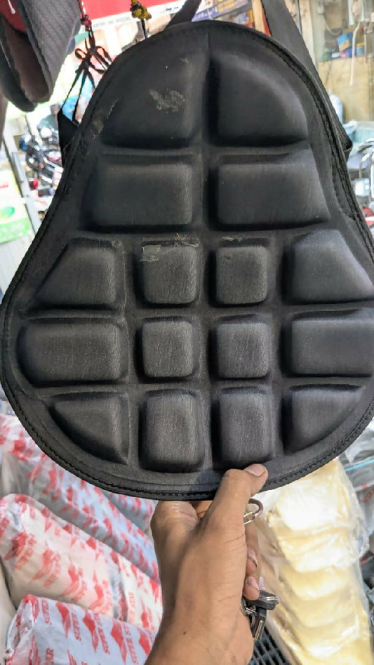 Universal Waterproof Bike and Motorcycle Seat Cushion Premium Comfortable Relaxer Seat Cover with Anti-Slip Design Shock Absorption and Weather Resistant Protection Ideal for All Bicycles Scooters and Motorcycles