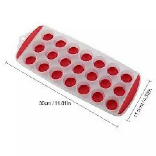 Silicon Ice Cube Tray With 11 Ice Cube Flexible Mold ice cube Easy Push Pop Out Silicone Ice Tray Kitchen Tool Utensils For Freezer Random Shap