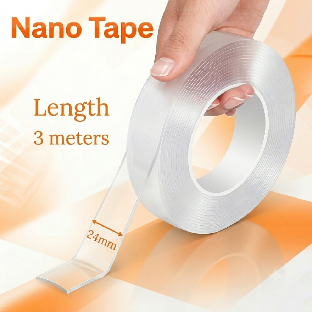 Heavy Duty Double Sided Nano Magic Tape 3 Meter