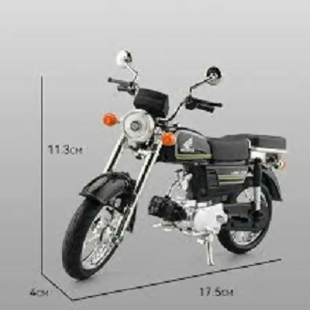 Copy of Diecast Model Motorcycle honda 70 Bike Toy Showpiece hobbyist