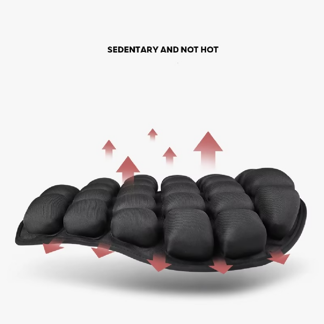 Universal Waterproof Bike and Motorcycle Seat Cushion Premium Comfortable Relaxer Seat Cover with Anti-Slip Design Shock Absorption and Weather Resistant Protection Ideal for All Bicycles Scooters and Motorcycles