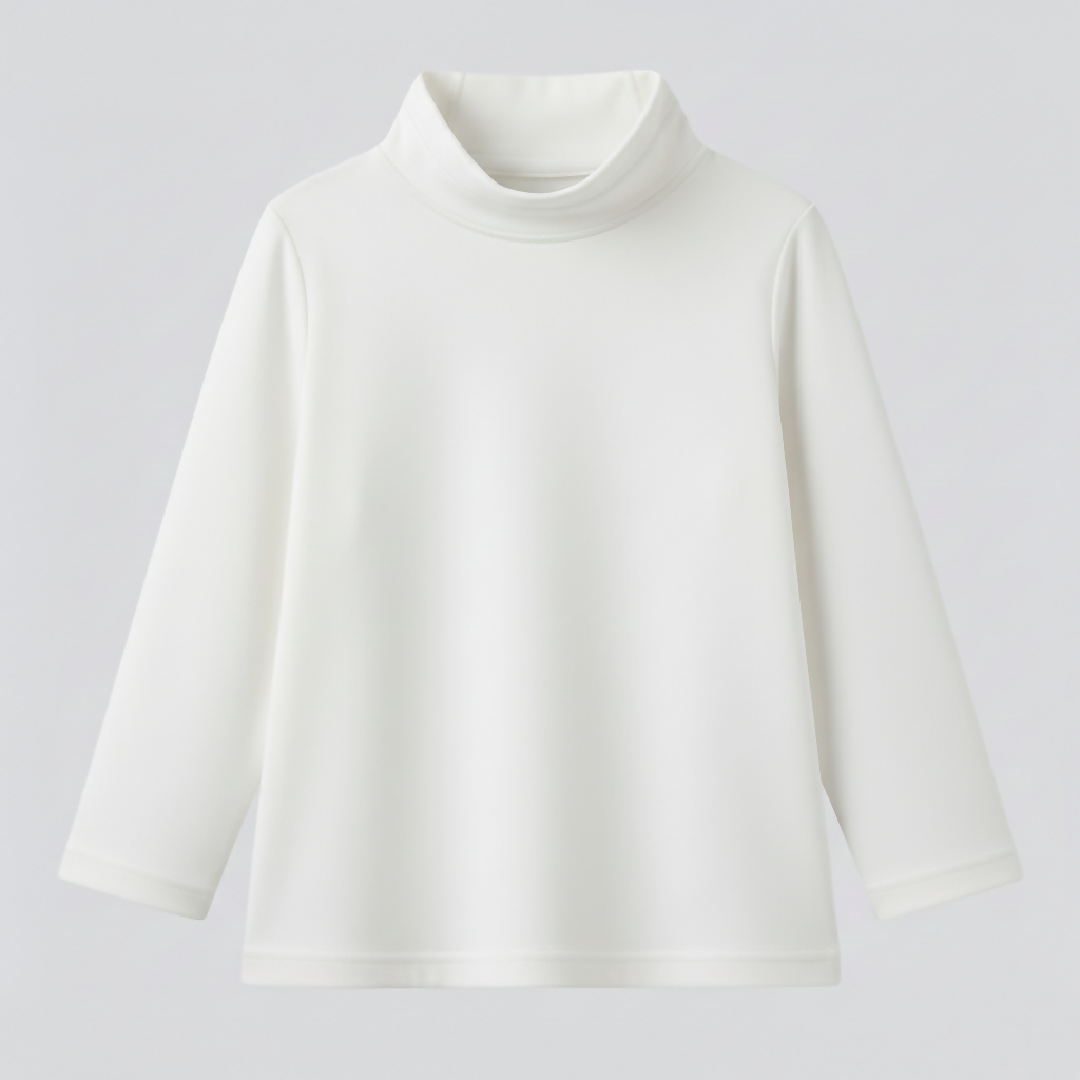 Kids Full Sleeves High Neck Sweaters