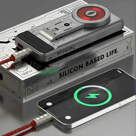 Mfish Magnetic Wireless Pwer Bank 5 in 1 Charging Station