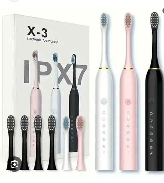 Ultrasonic Sonic Electric Toothbrush USB Charging Rechargeable Total Washable Electronic Whitening Teeth Brush for Oral Care