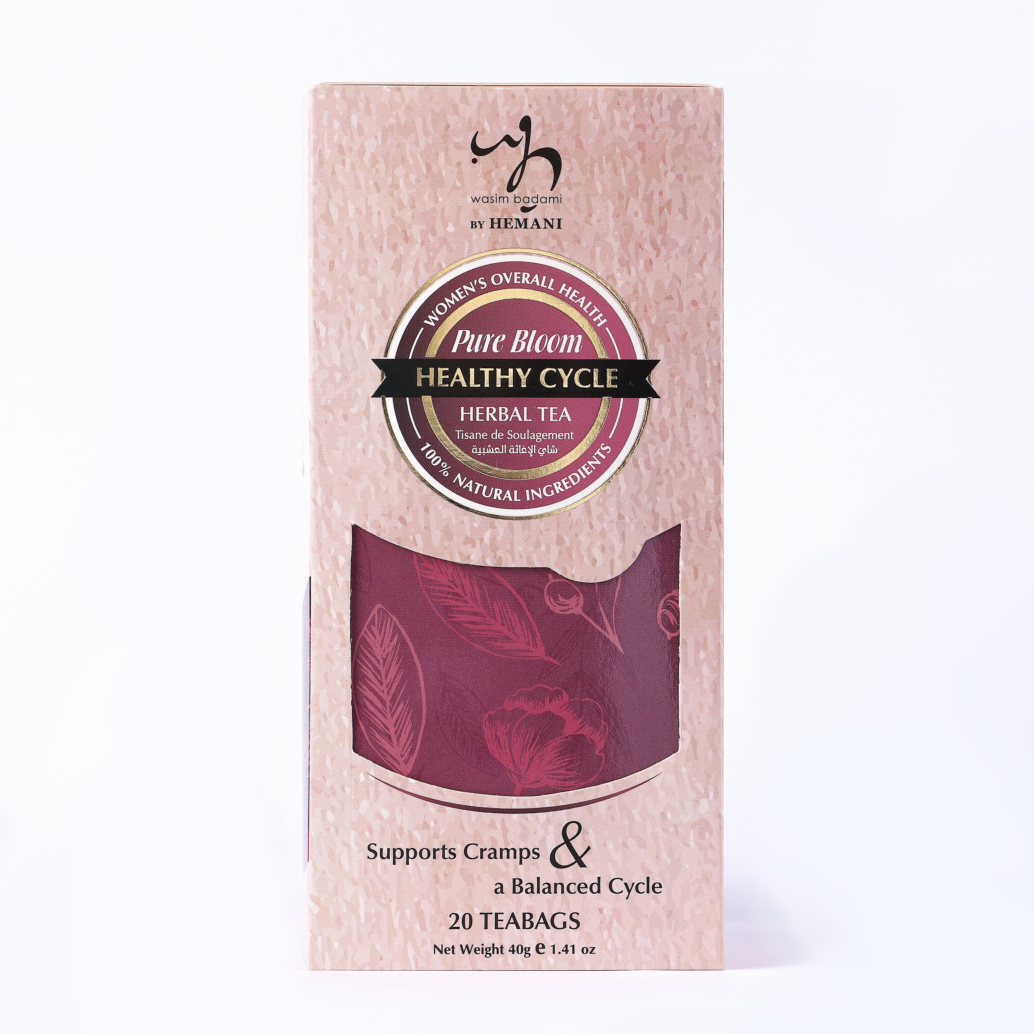 Women's Pure Bloom Healthy Cycle Herbal Tea