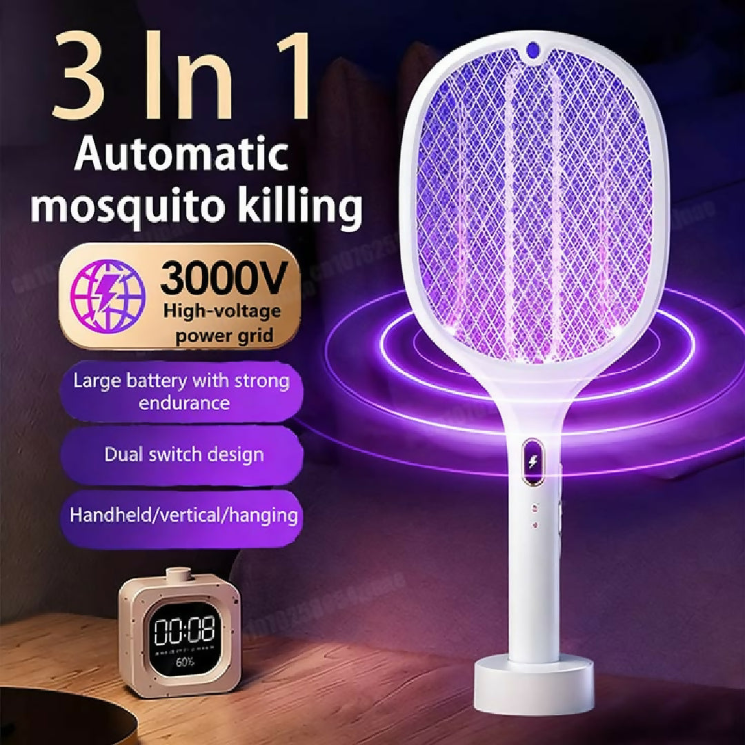 Rechargeable Mosquito Killer Racket And Mosquito Killer Lamp LED Mosquito Repellent for Home Use