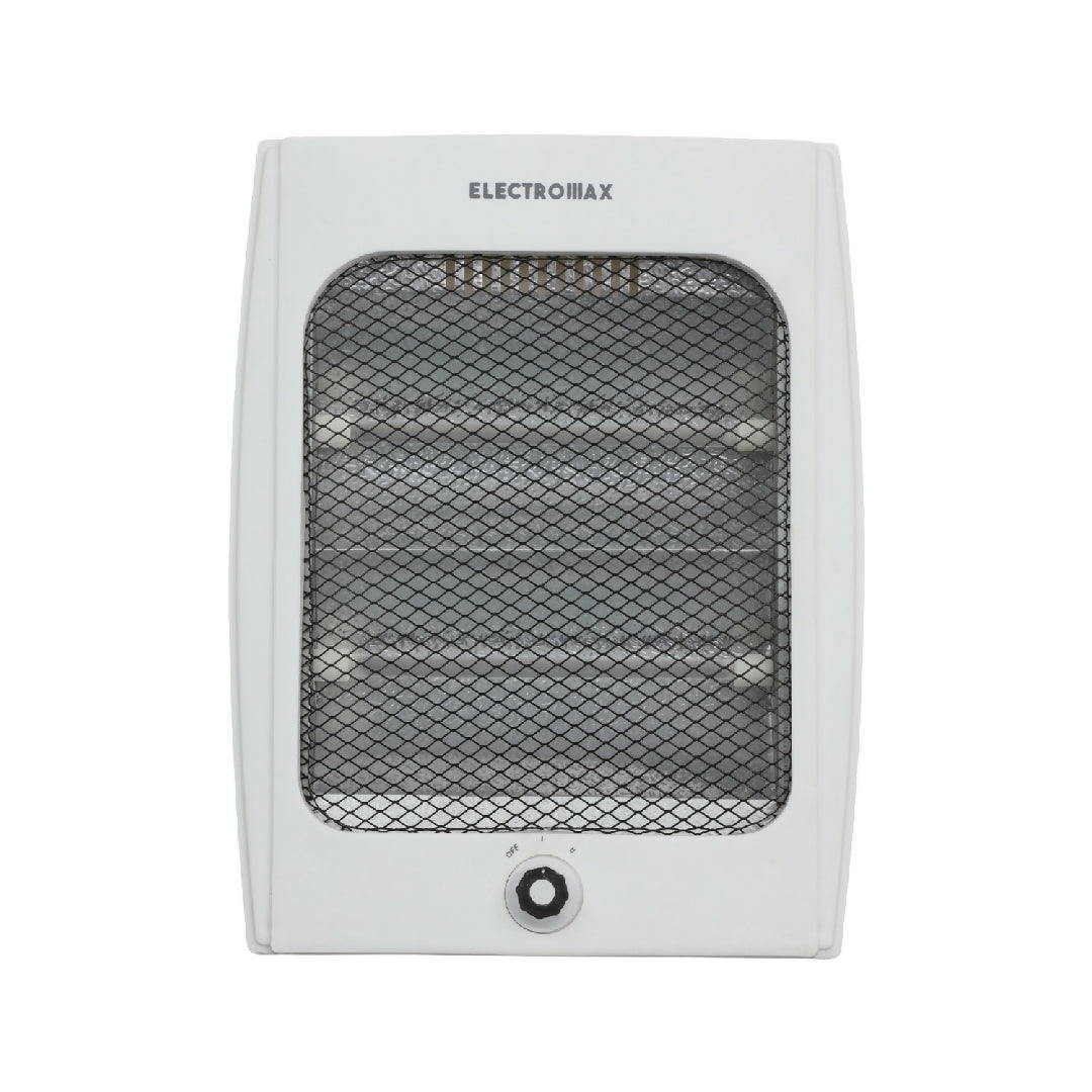 Electromax Quartz Heater – Compact and Portable with Dual Quartz Tubes and Tip-Over Safety (EMIH-1200)