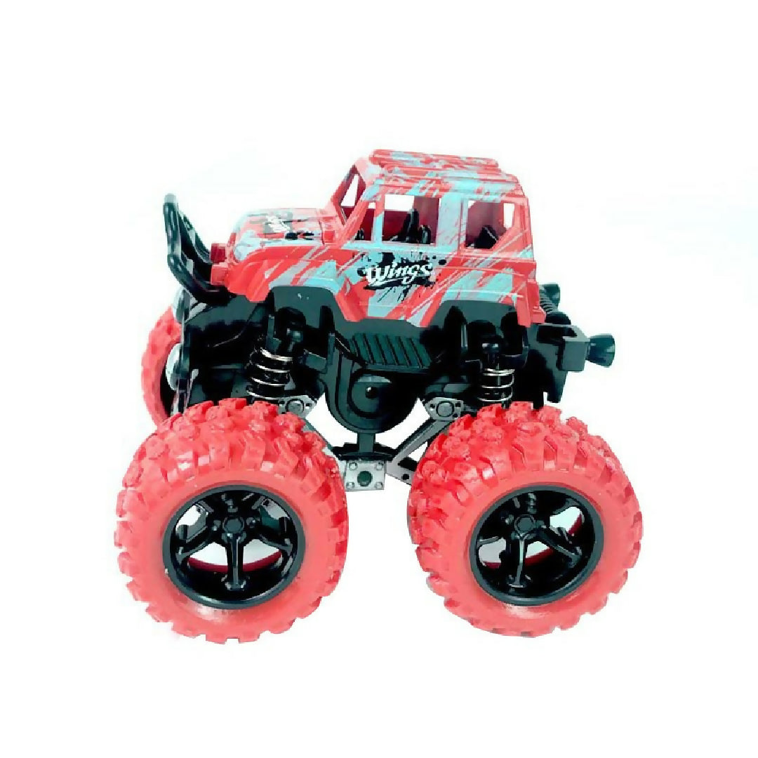 4WD Pull Back Monster Trucks with High Speed Random Color Die-cast Buggy Functions Toy Cars Collectible Off-Road Car Gift for Kids Kid inertia mini car toy Kids truck toy horses retreat play vehicles friction powered