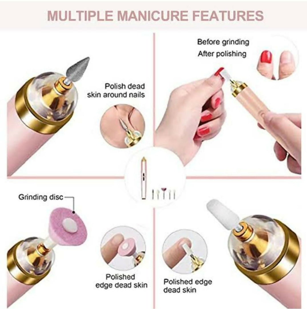 SALOON NAILS KIT RECHARGEABLE