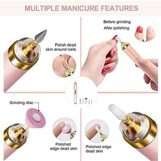 SALOON NAILS KIT RECHARGEABLE