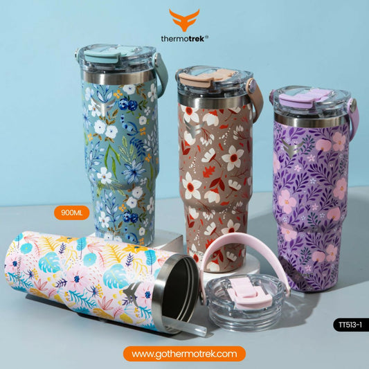 Sitarayuri Stainless Steel Thermo Bottle Keep Cold and Hot Water 900ML 1 Piece