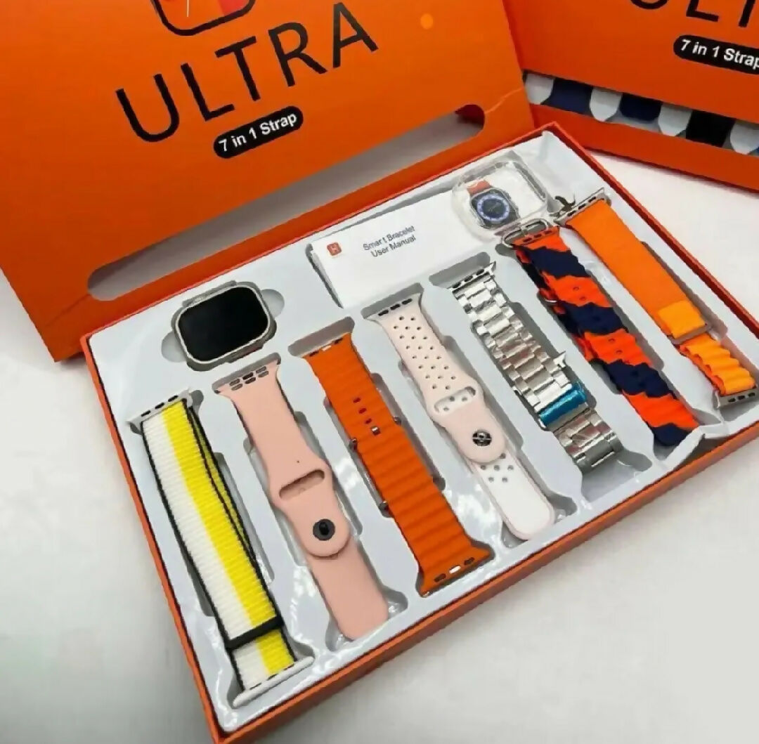 Ultra Smart Watch And Pro 2 Wireless Earbuds without box Combo Deal