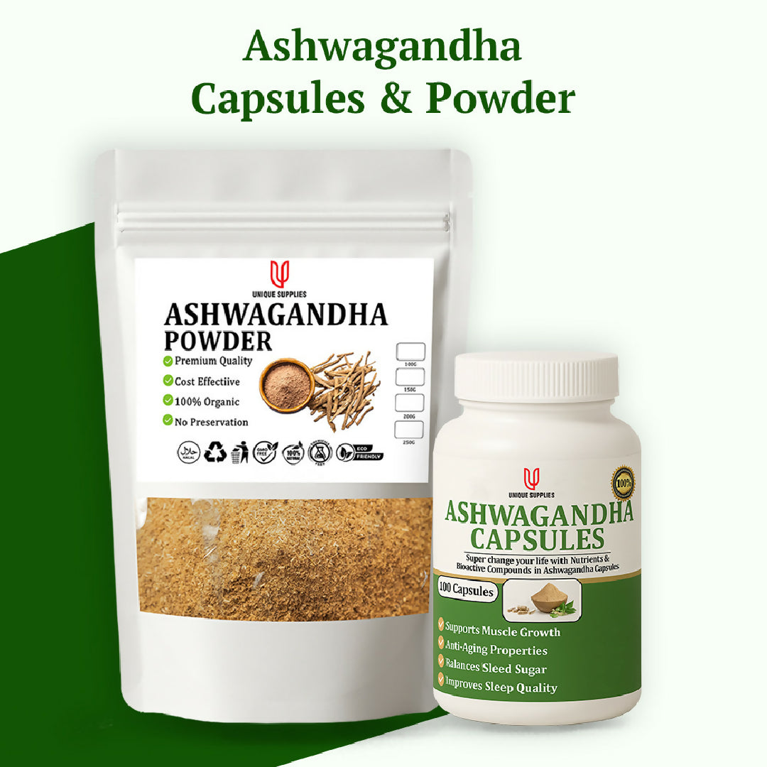 Ashwagandha Wellness Combo Natural Strength and Daily Energy Support