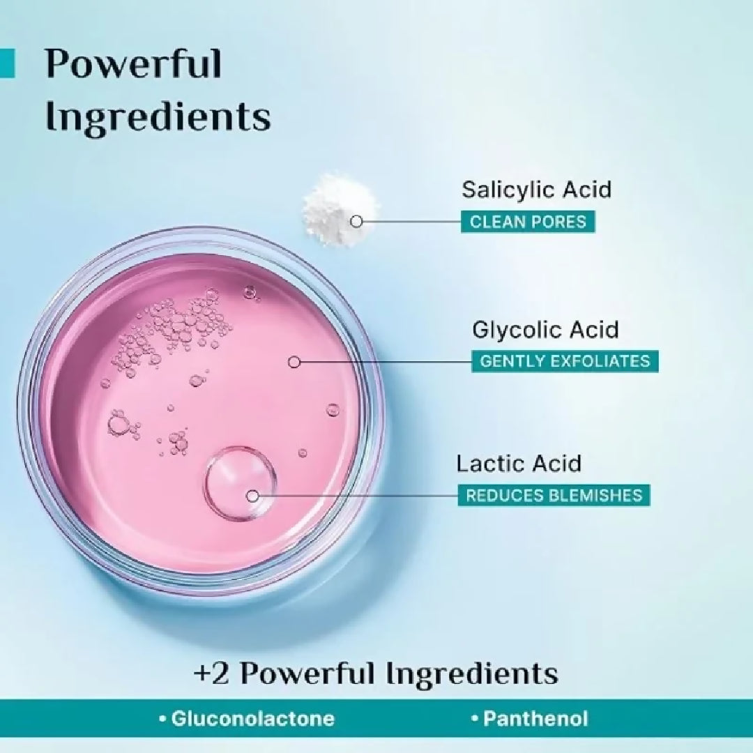 Pilgrim Peeling Solution Weekend Facial Peel for Deep Cleansing Exfoliation Radiant Even Toned Skin For Men Women 30ml