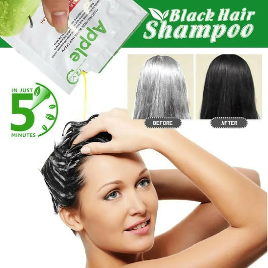Apple Ammonia-Free Black Hair Shampoo