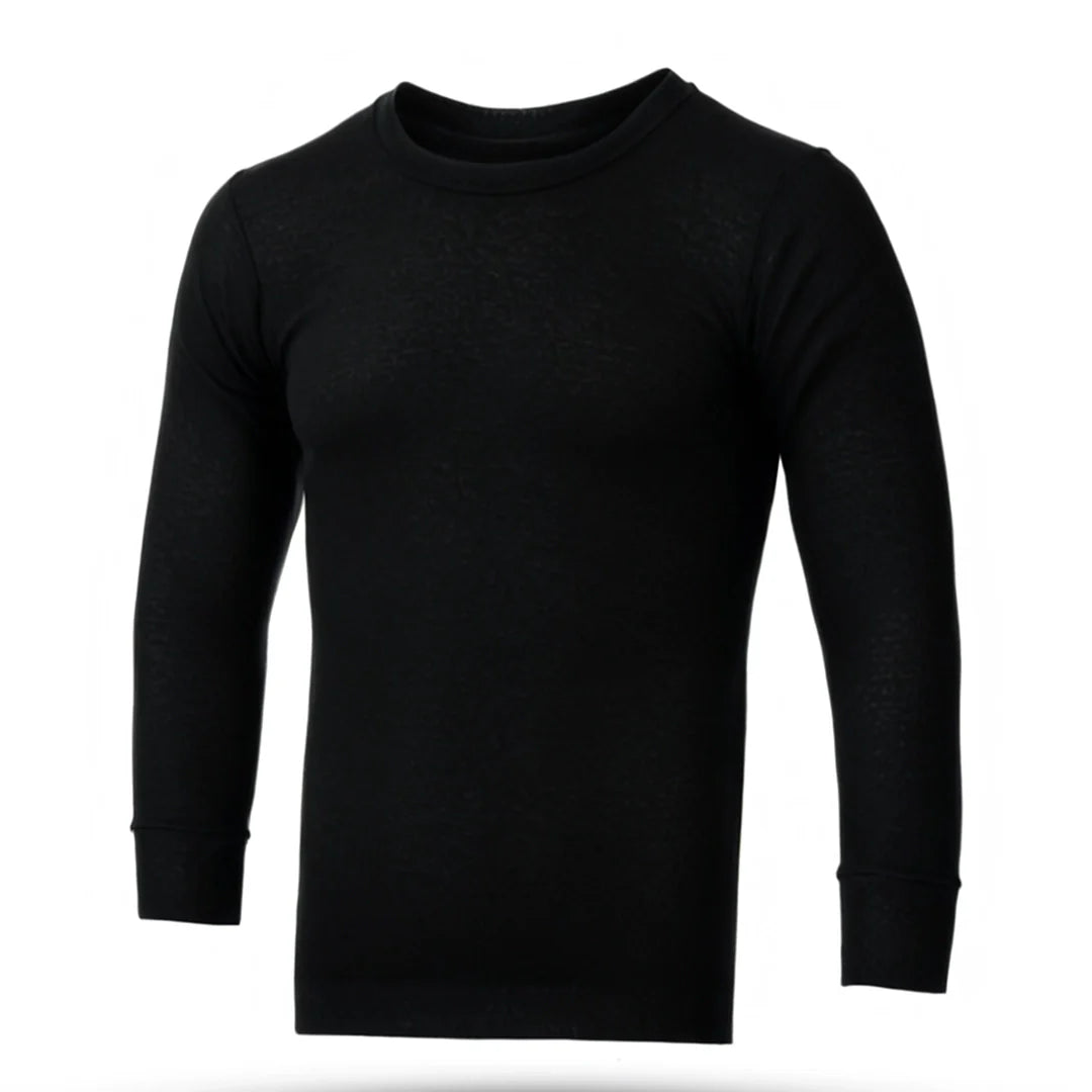 Kids Round Neck   Black