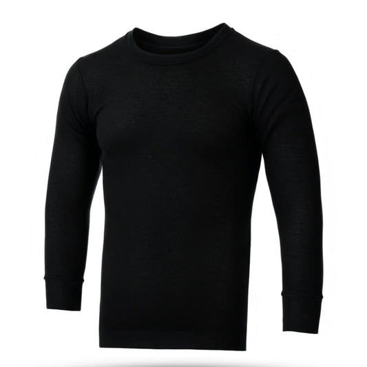Kids Round Neck - Black