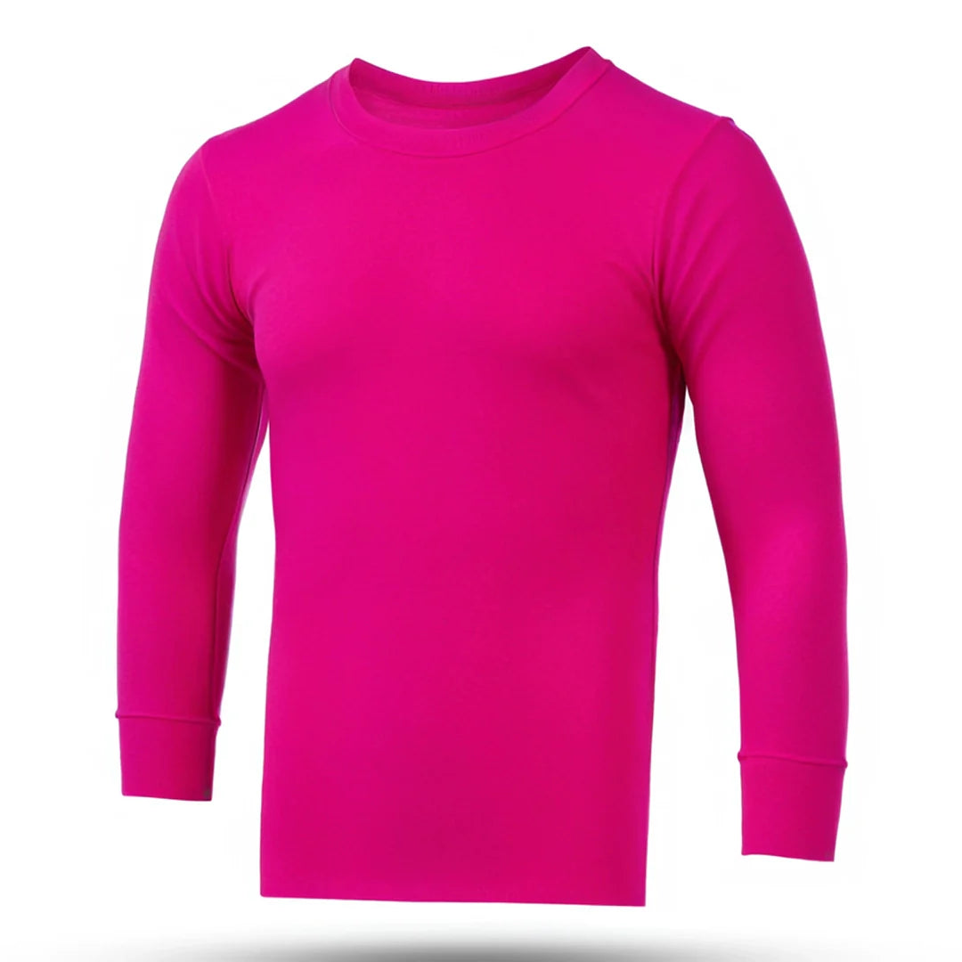 Kids Round Neck   Pink