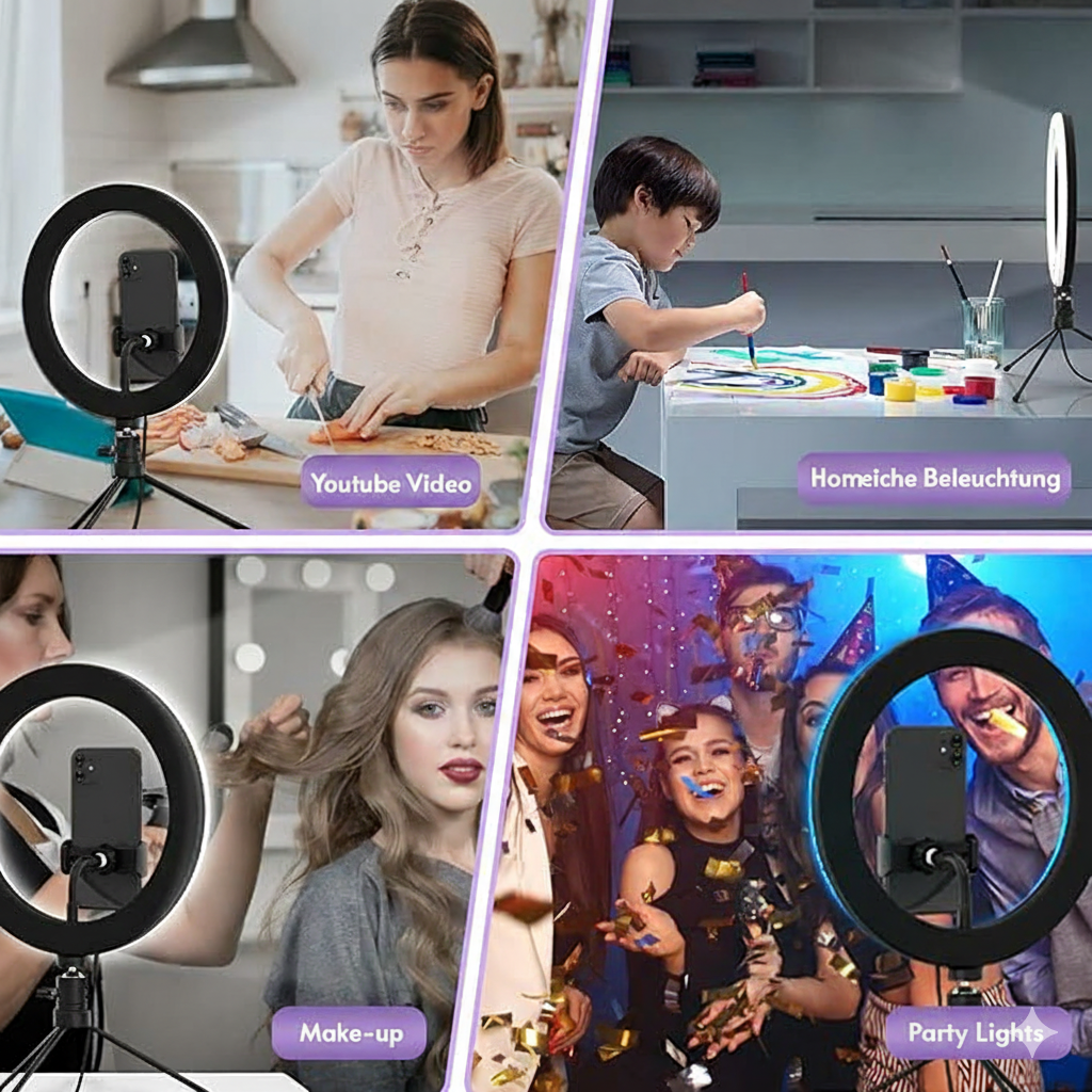 Dimmable LED Ring Light