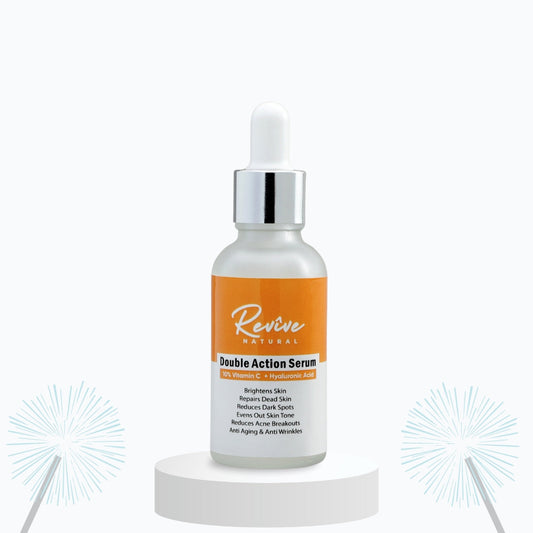 Double Action Serum - 10% Vitamin C and Hyaluronic Acid - 30 ml
