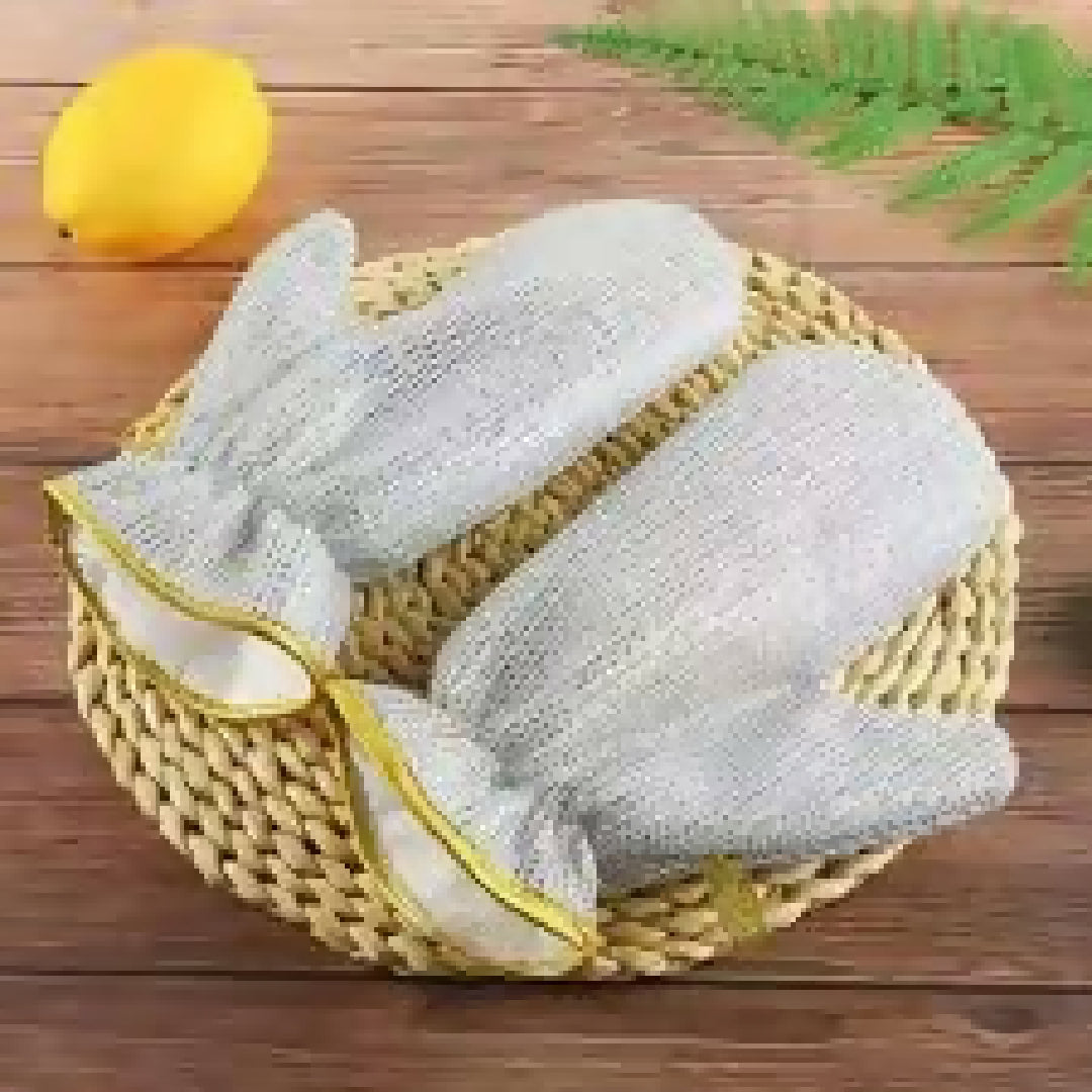 New Steel Wire Dishwashing Gloves for Kitchen Cleaning Waterproof Insulated Multifunctional Household Cleaning Gloves Heat Resistant Reusable for Washing Dishes Pot Scrubbing Laundry and Gardening Durable Skin Friendly