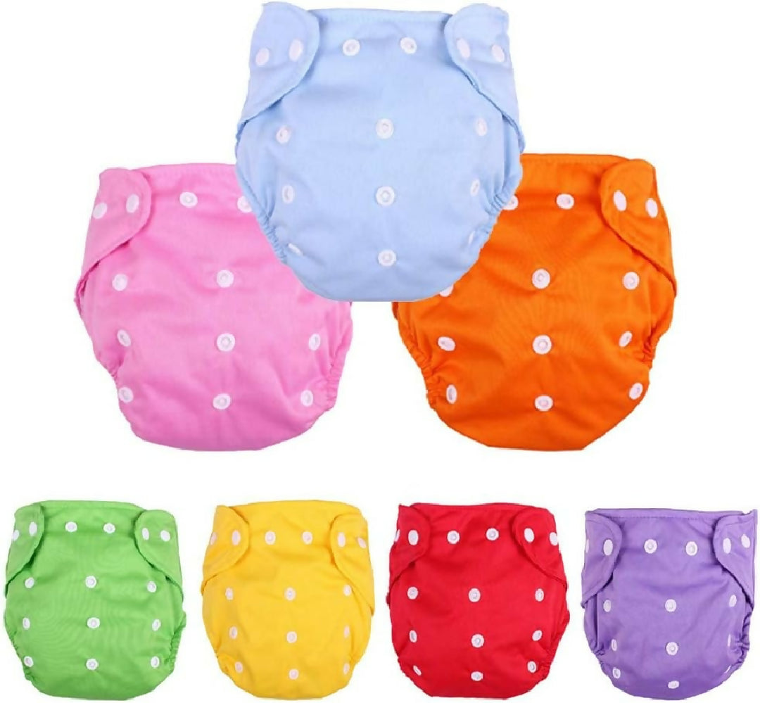 Button Diaper Adjustable Each Washable Cloth Diaper